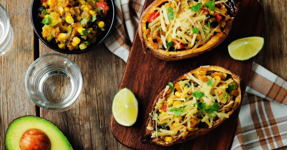 Southwest Stuffed Sweet Potato - Slender Kitchen