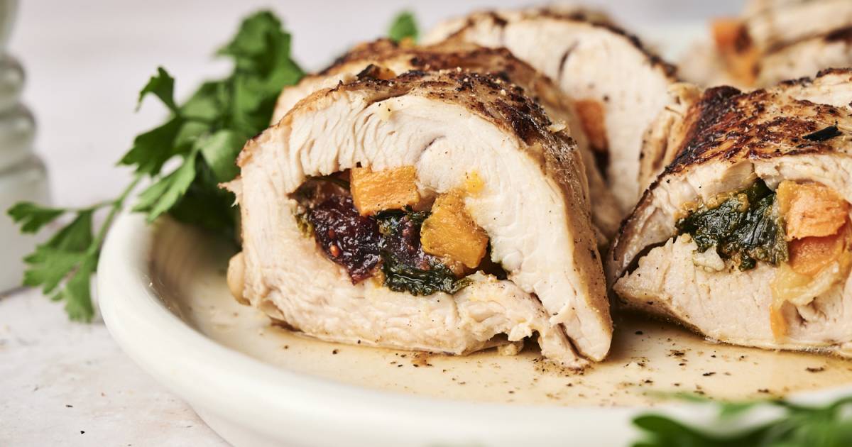 Stuffed Turkey Tenderloin (Perfect for the Holidays!)