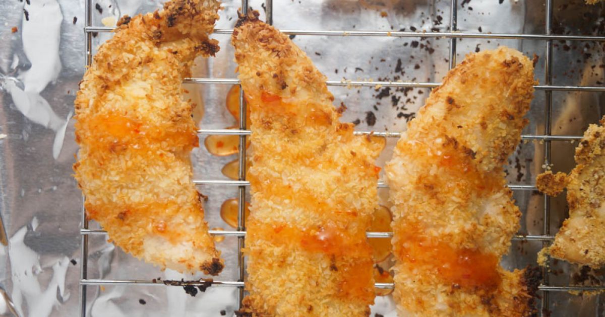 Sweet Chili Coconut Chicken Fingers Slender Kitchen