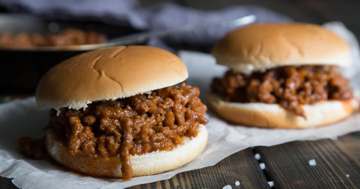 Three Ingredient Sloppy Joes Slender Kitchen