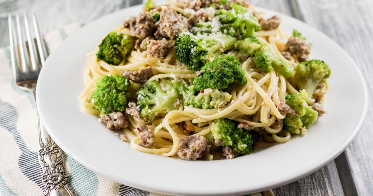 Turkey Sausage and Broccoli Pasta Slender Kitchen