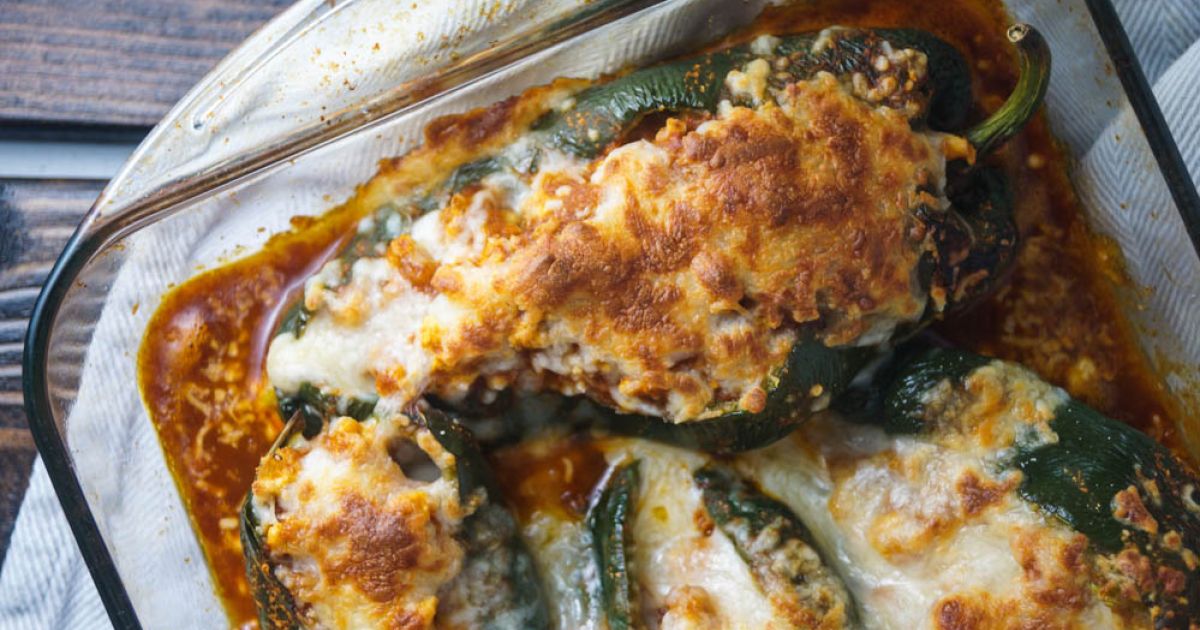 Cheesy Enchilada Turkey Stuffed Peppers Slender Kitchen Cheesy Enchilada Turkey Stuffed Peppers Slender Kitchen