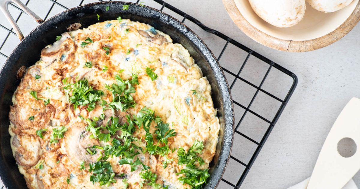 Vegetable and Hashbrown Egg Casserole - Slender Kitchen