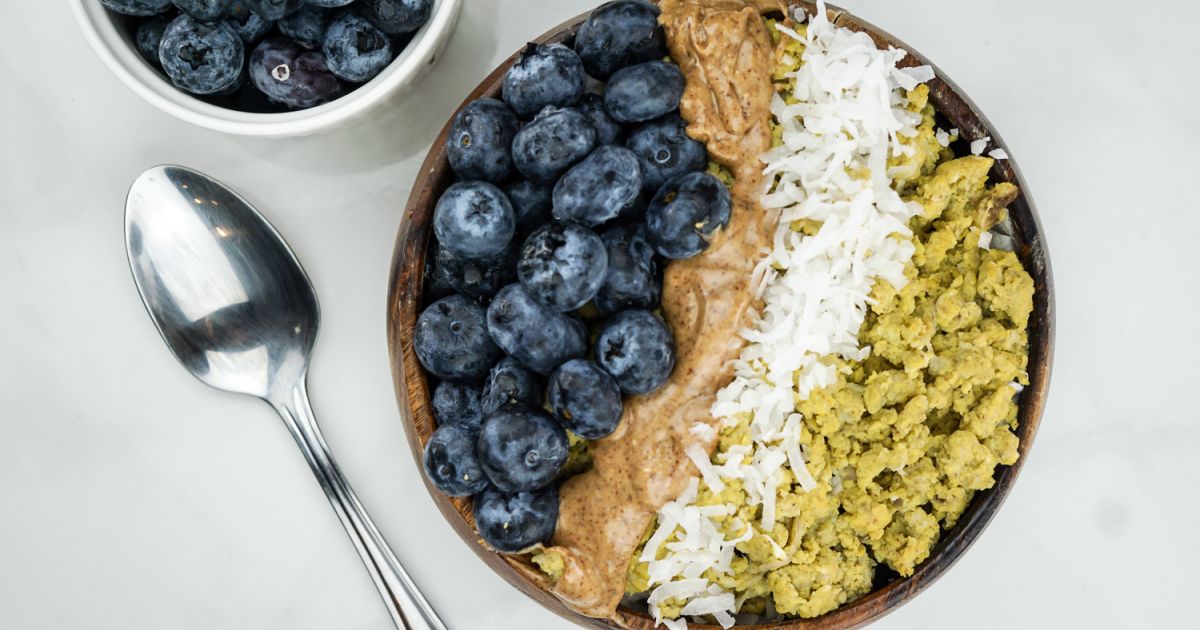 Whole30 Blueberry Breakfast Bowl