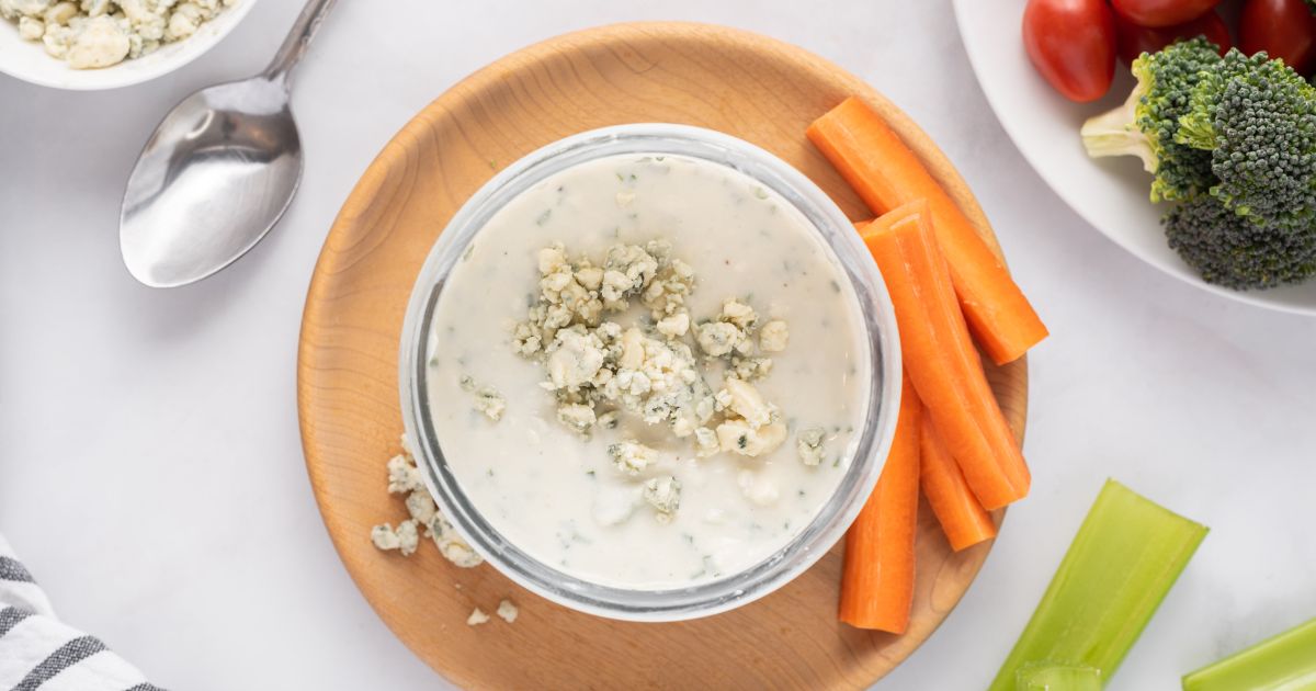 Yogurt Blue Cheese Dressing - Slender Kitchen