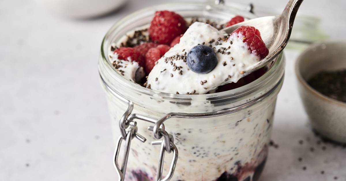 Yogurt Chia Seed Pudding {Protein-Packed & Super Creamy!} - Slender Kitchen