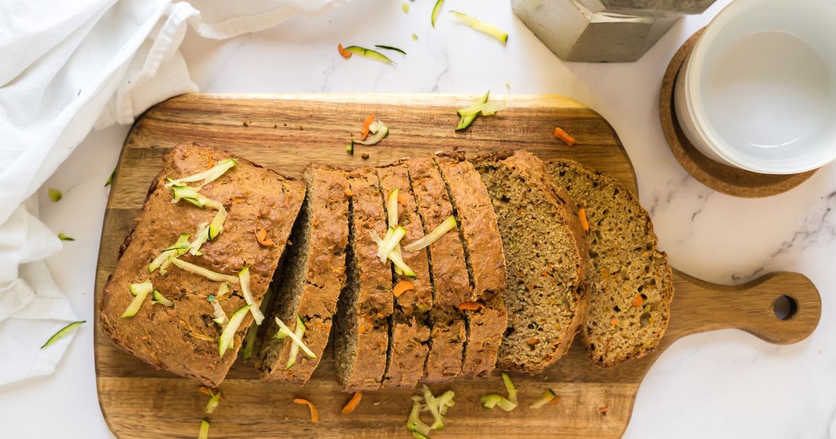 Zucchini Carrot Bread - Slender Kitchen