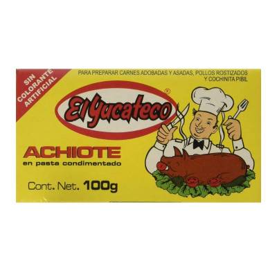 El Yucateco Achiote Paste 3.5 OZ package
