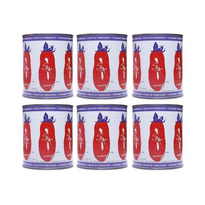  SMT San Merican Crushed Canned Tomatoes - 28 Ounce (Pack of 6) - USA Grown, Hand Selected