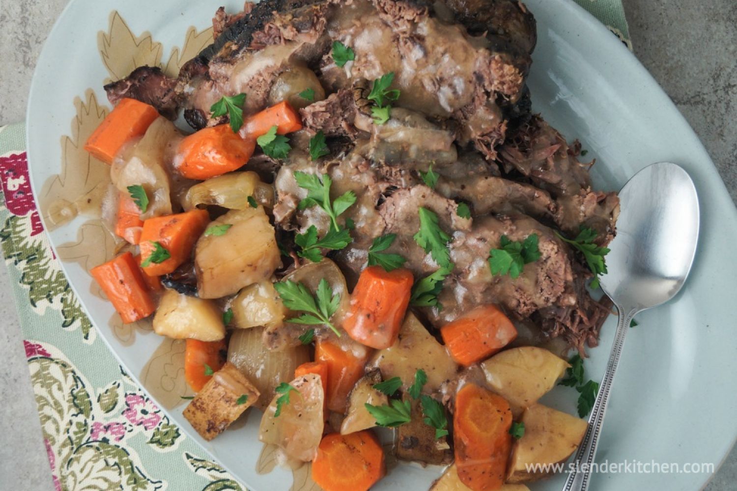 Sunday Slow Cooker: Pot Roast and Potatoes