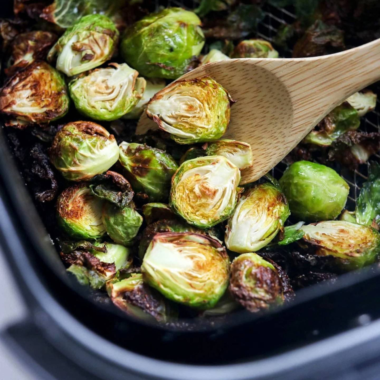 Brussels sprouts in the air fryer