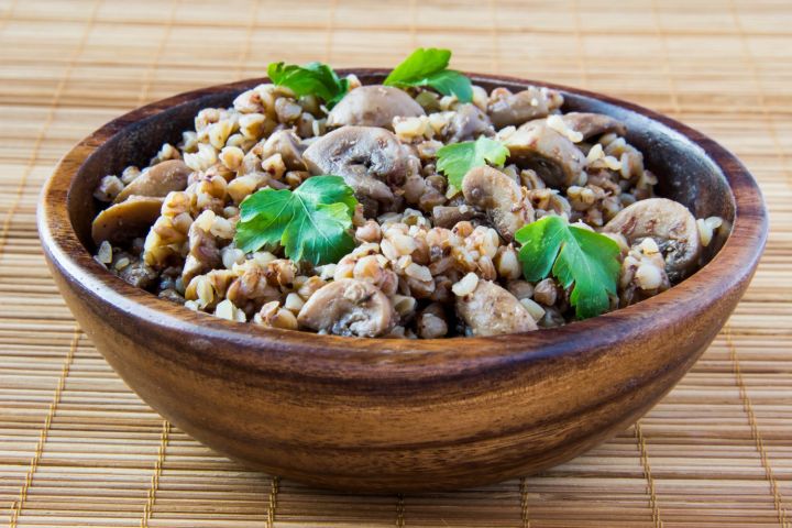 Mushroom Barley Bowls