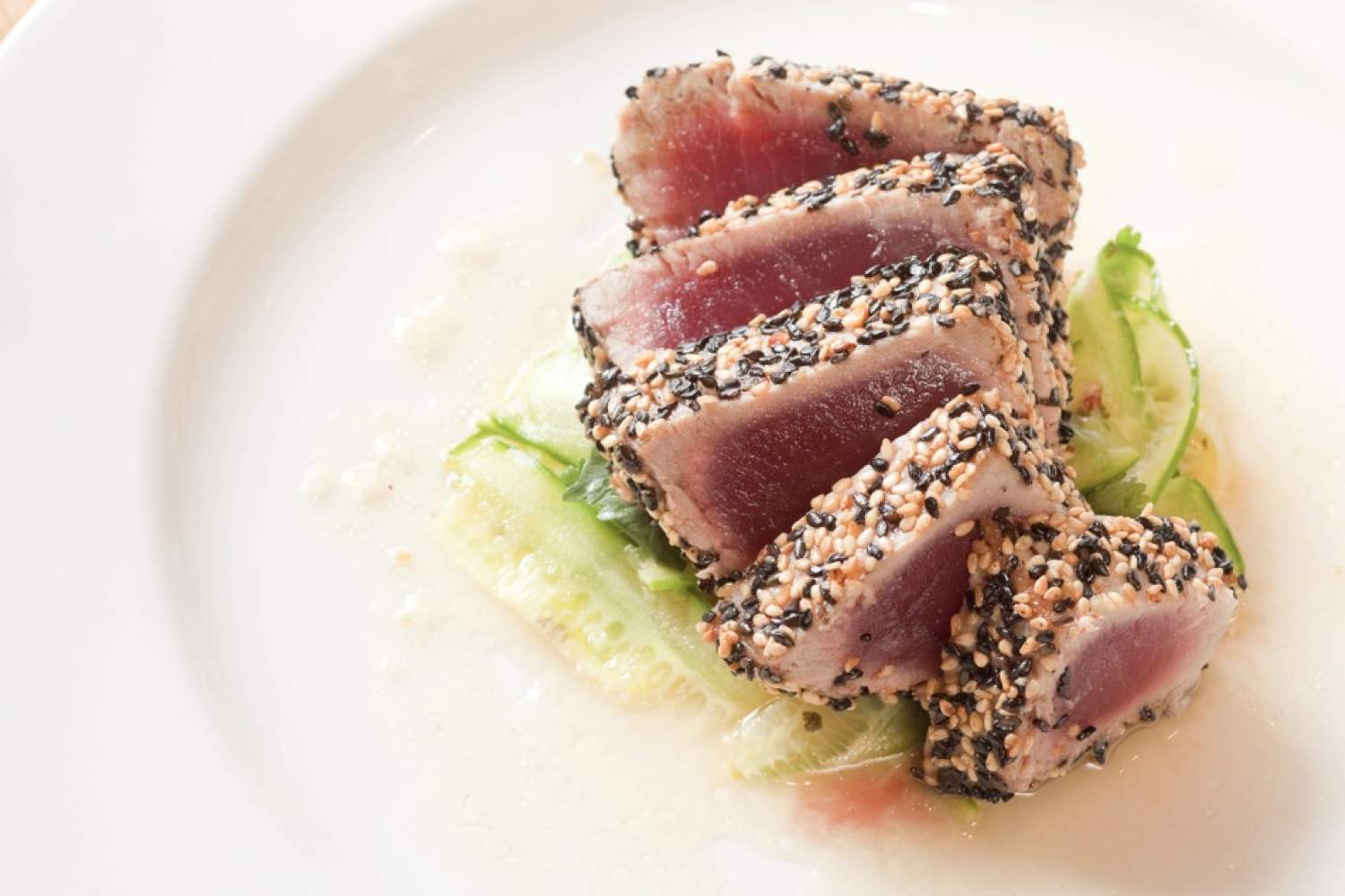 Sesame Crusted Tuna Slender Kitchen