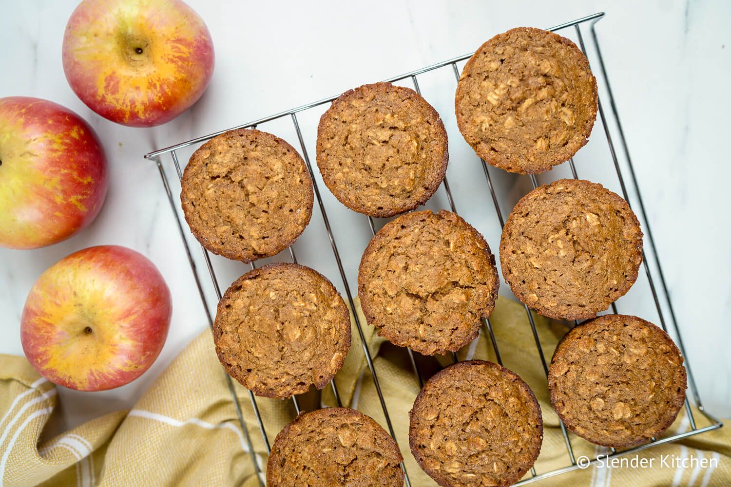 Applesauce Oatmeal Muffins Slender Kitchen