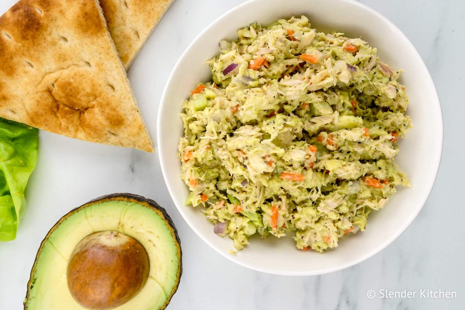 Avocado Tuna Salad Slender Kitchen