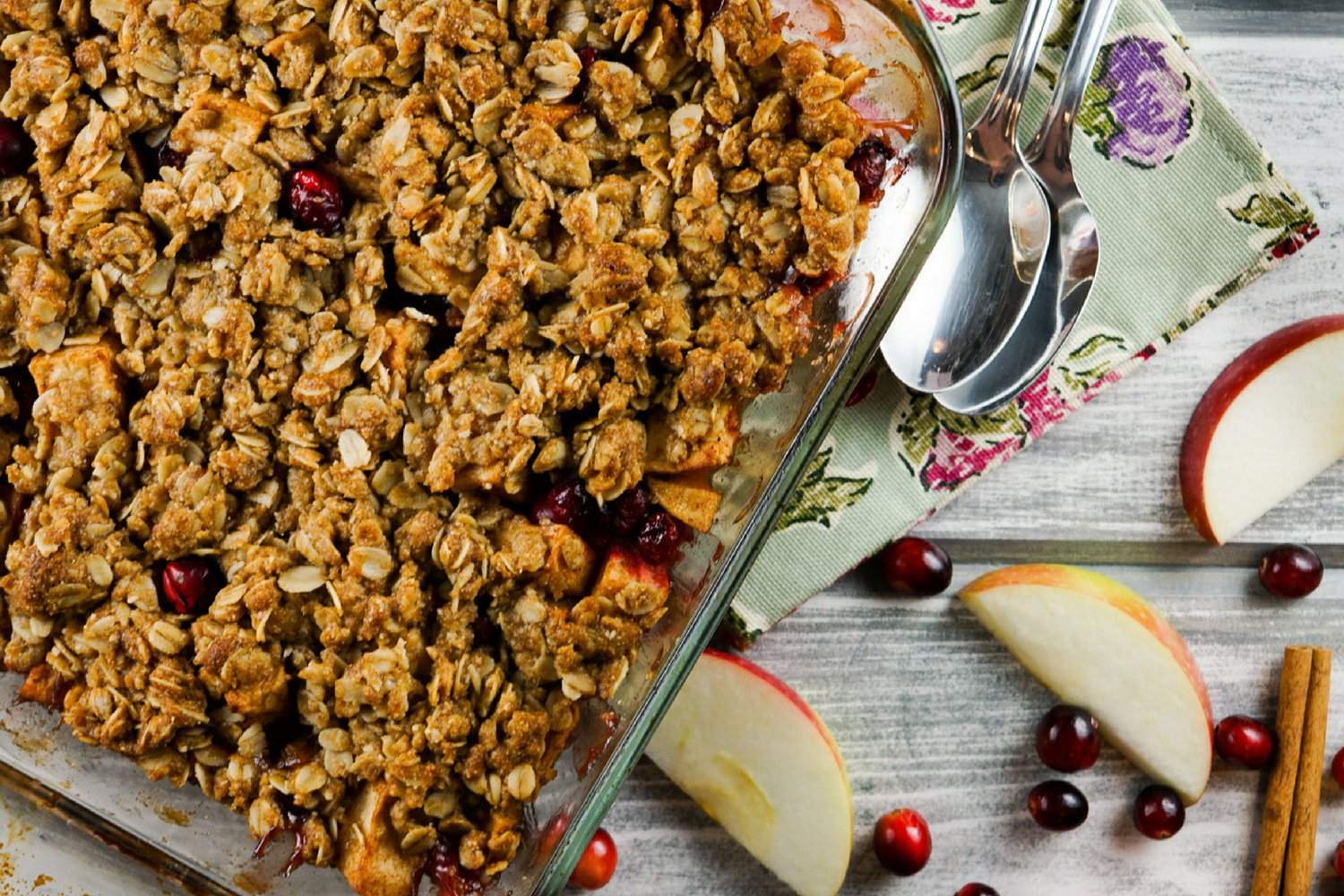 Cranberry Apple Baked Oatmeal Slender Kitchen
