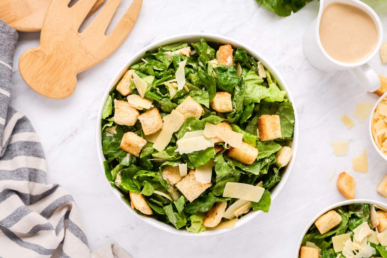 Healthy Caesar Salad Slender Kitchen