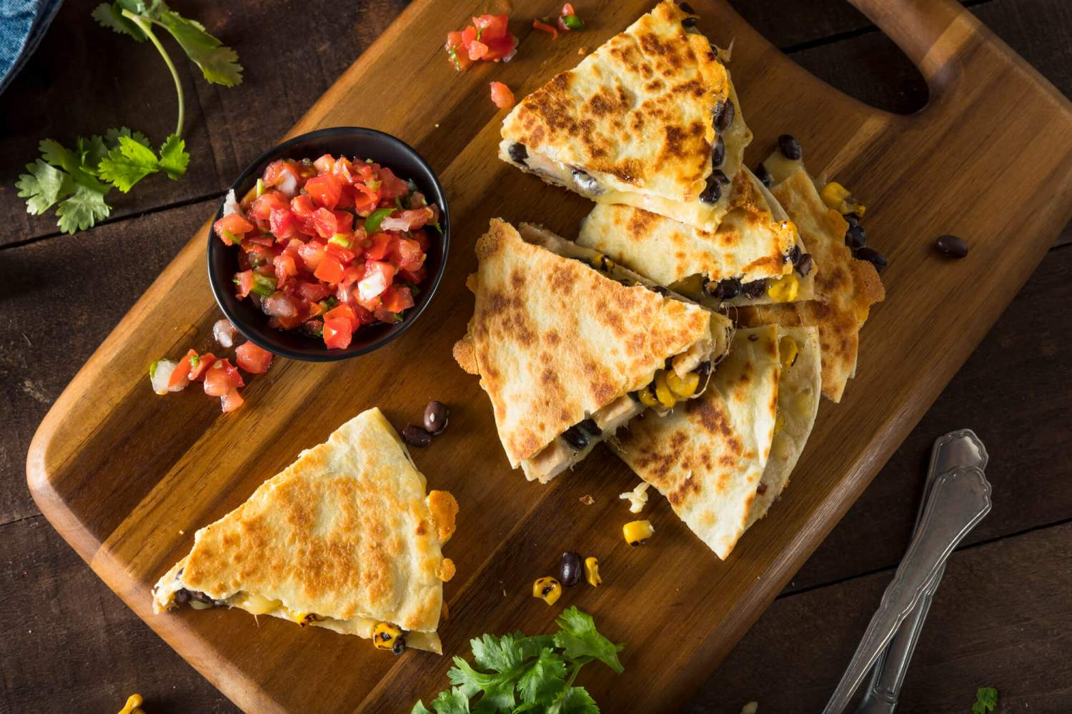 Healthy Chicken Quesadillas Slender Kitchen