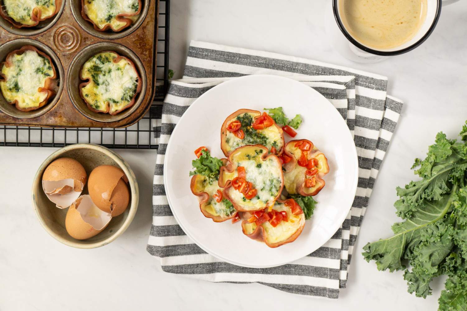 Quiche Cupcakes Slender Kitchen