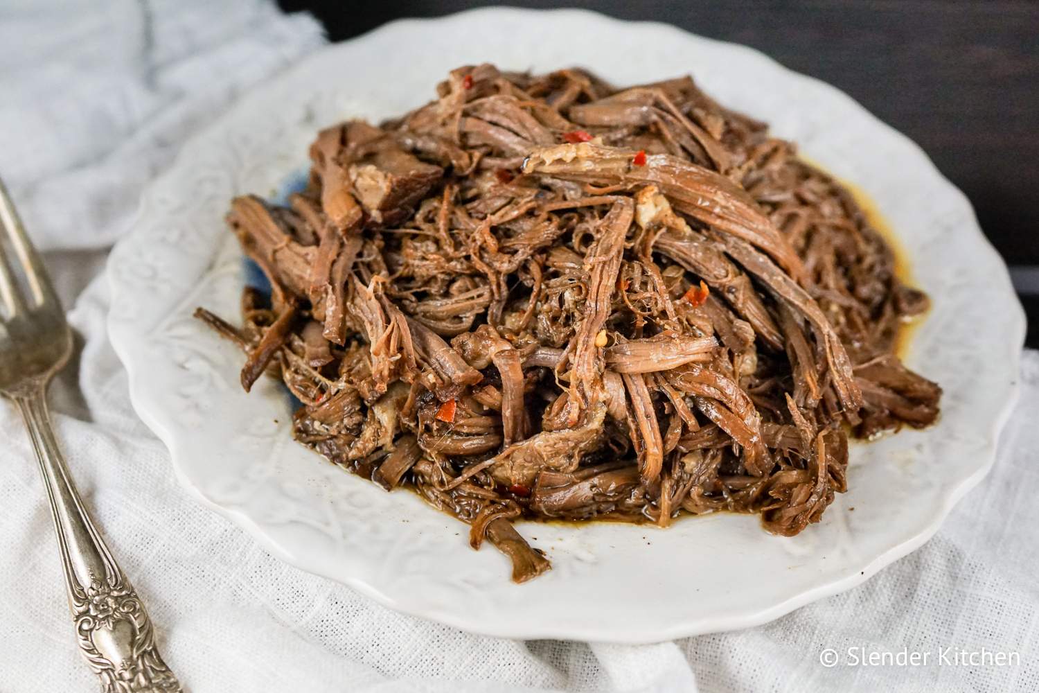 Slow Cooker Balsamic Beef Roast Slender Kitchen