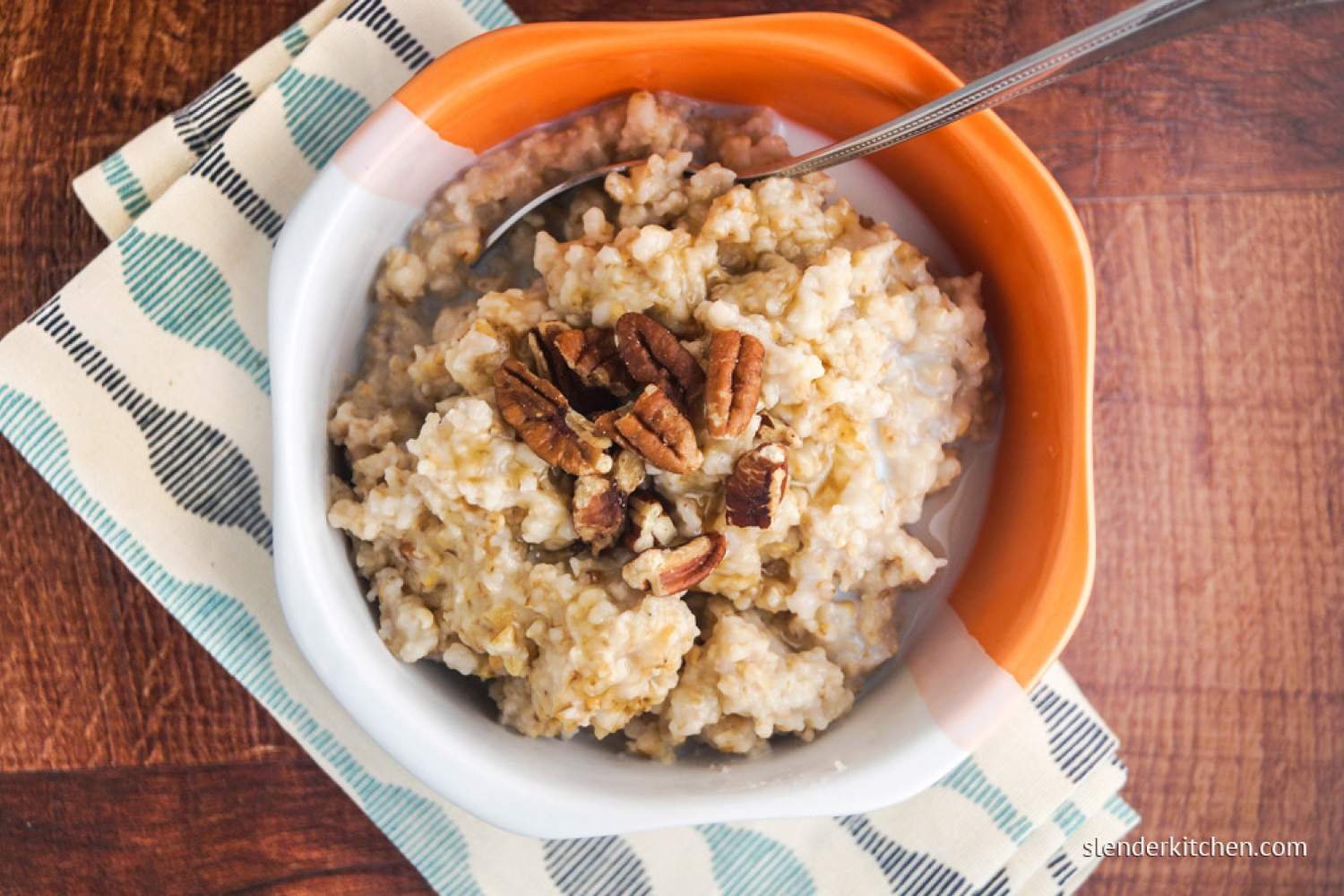 Sunday Slow Cooker Basic Steel Cut Oats Slender Kitchen