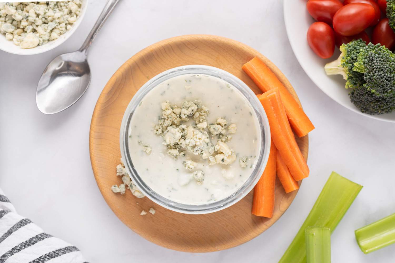 Yogurt Blue Cheese Dressing Slender Kitchen