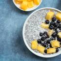 Blueberry Coconut Chia Seed Pudding