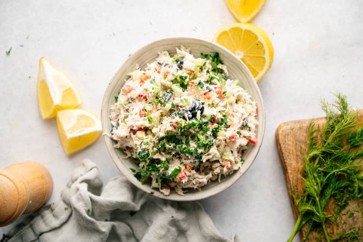 Tzatziki Chicken Salad