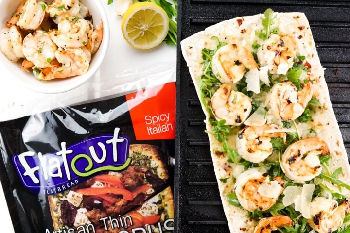 Shrimp Scampi Flatbread