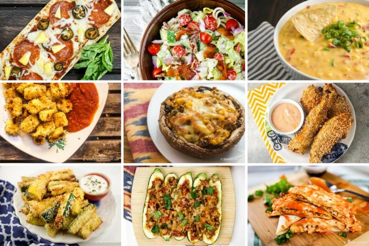 Healthy superbowl recipes for dips, appetizers, wings, and more.