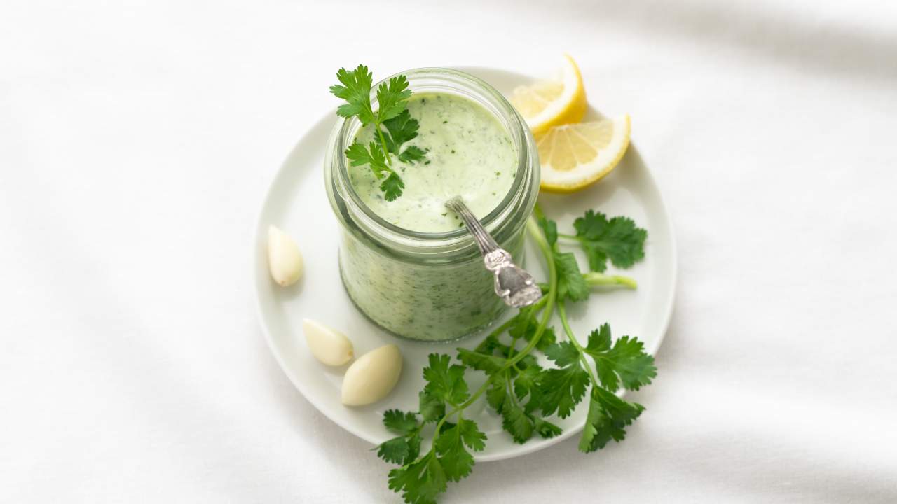 slim fit dress slacks Green Goddess Dressing | Lime Jalapeño Salad Dressing main image 0