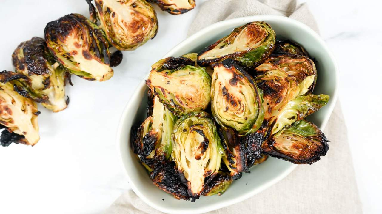 Grilling brussel sprouts cheap in grill basket