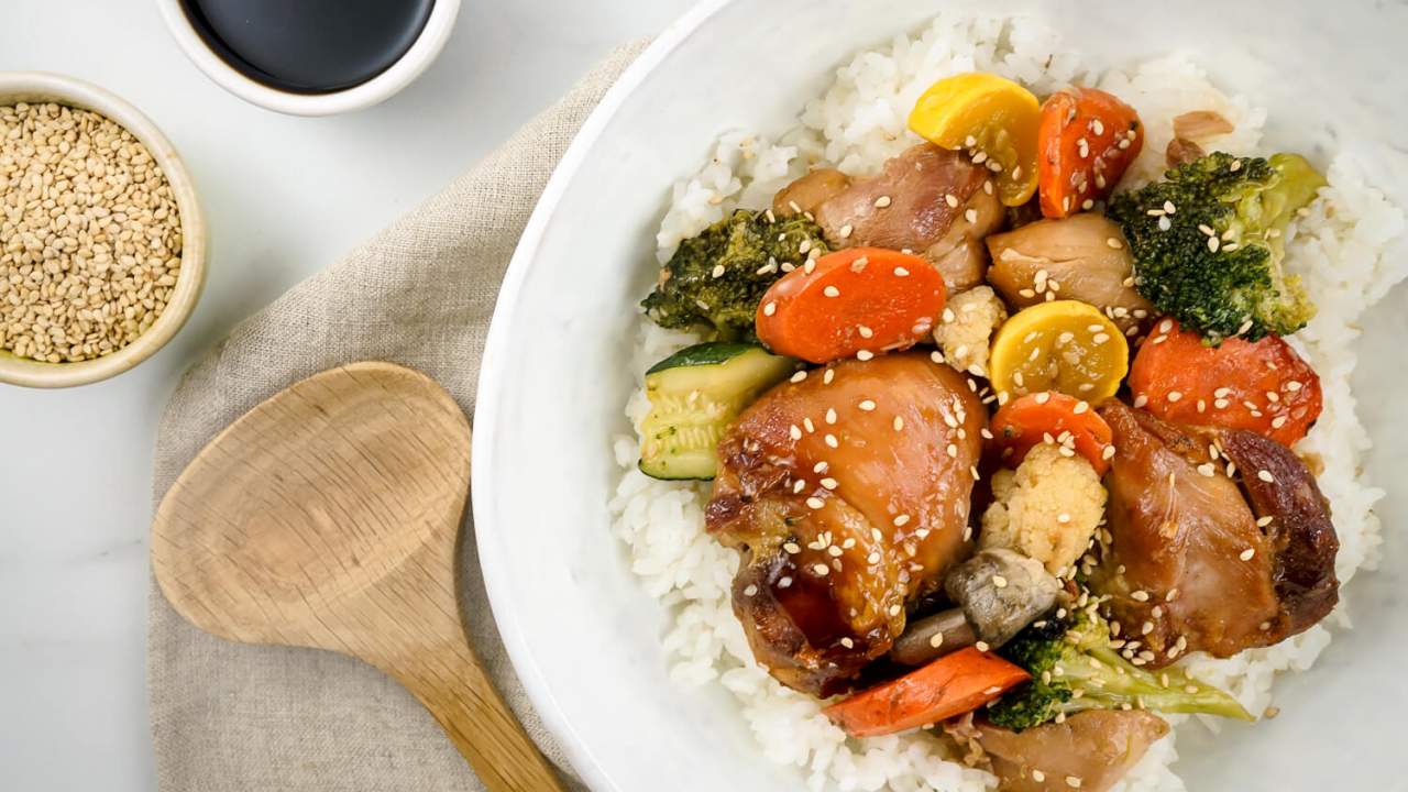 Calphalon Crock Pot Teriyaki Chicken