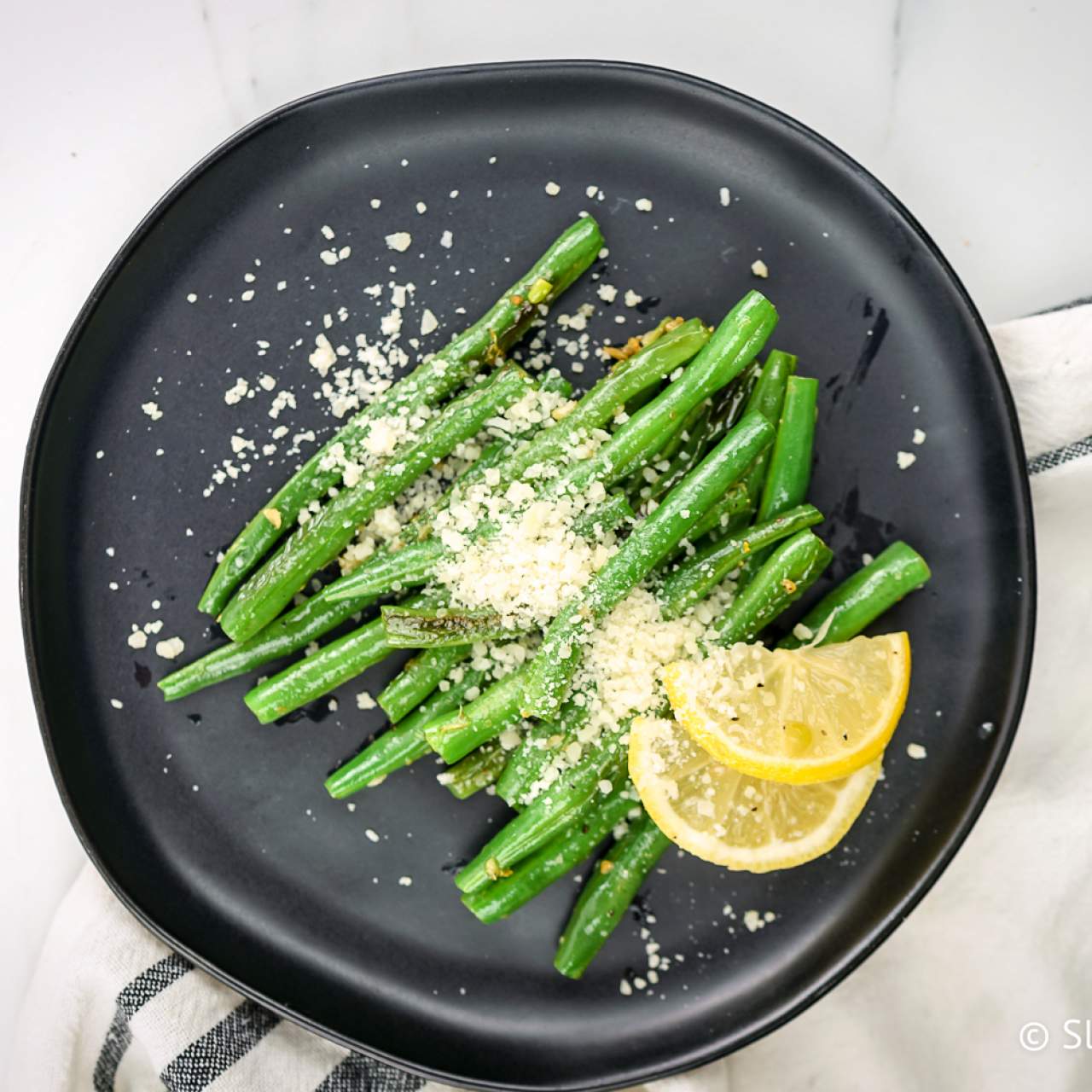 Parmesan Green Beans Slender Kitchen