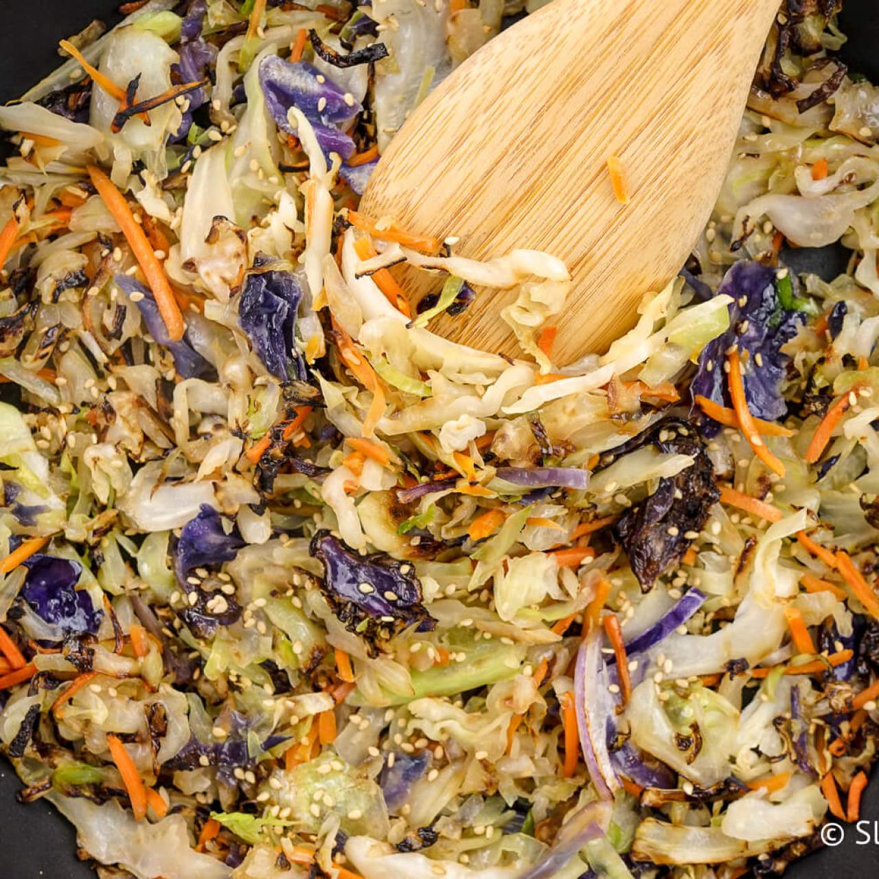 10 Minute Cabbage Stir Fry Slender Kitchen,Authentic Mexican Sauces
