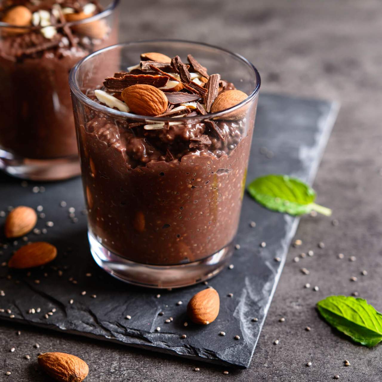 Chocolate Chia Seed Pudding Slender