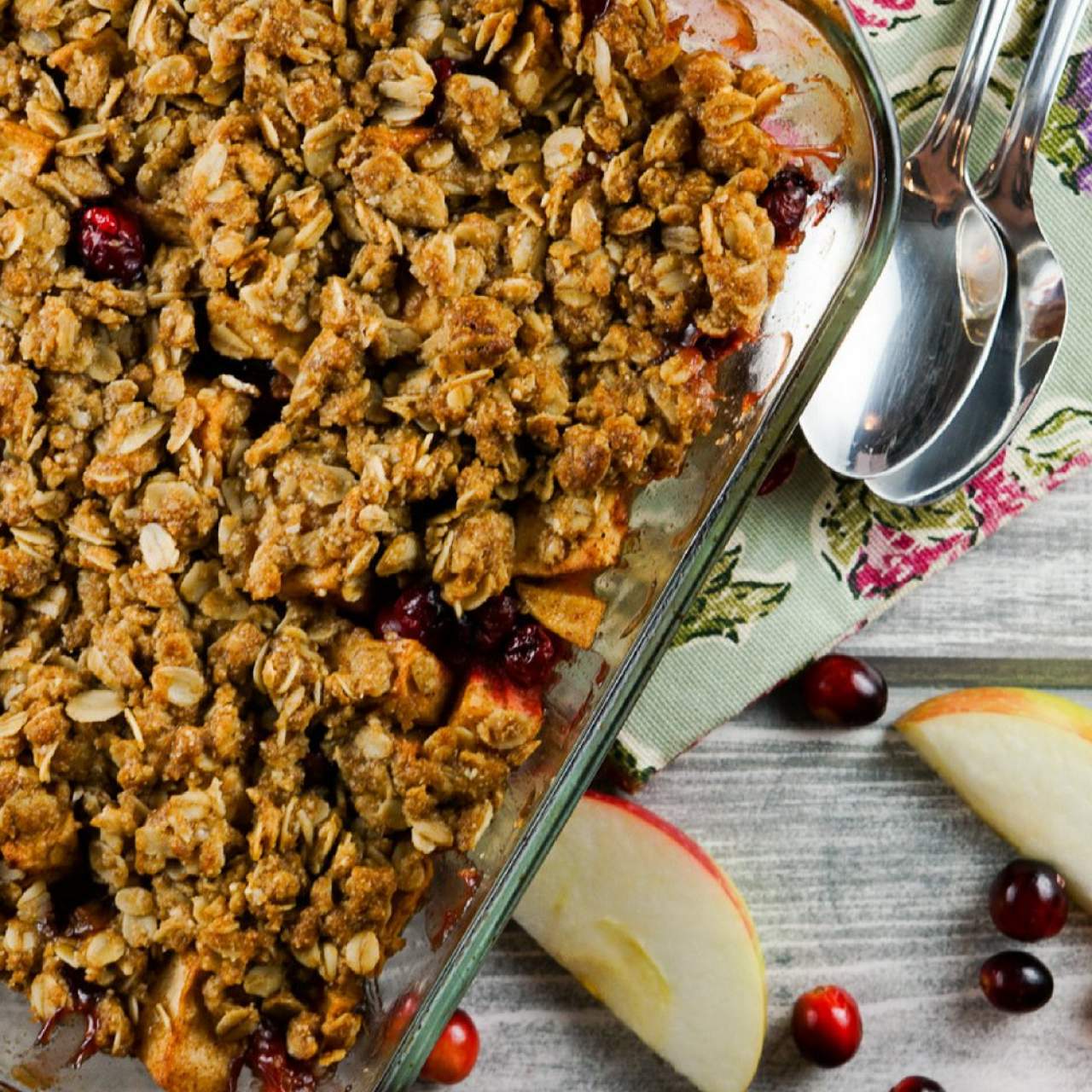 Cranberry Apple Baked Oatmeal-image
