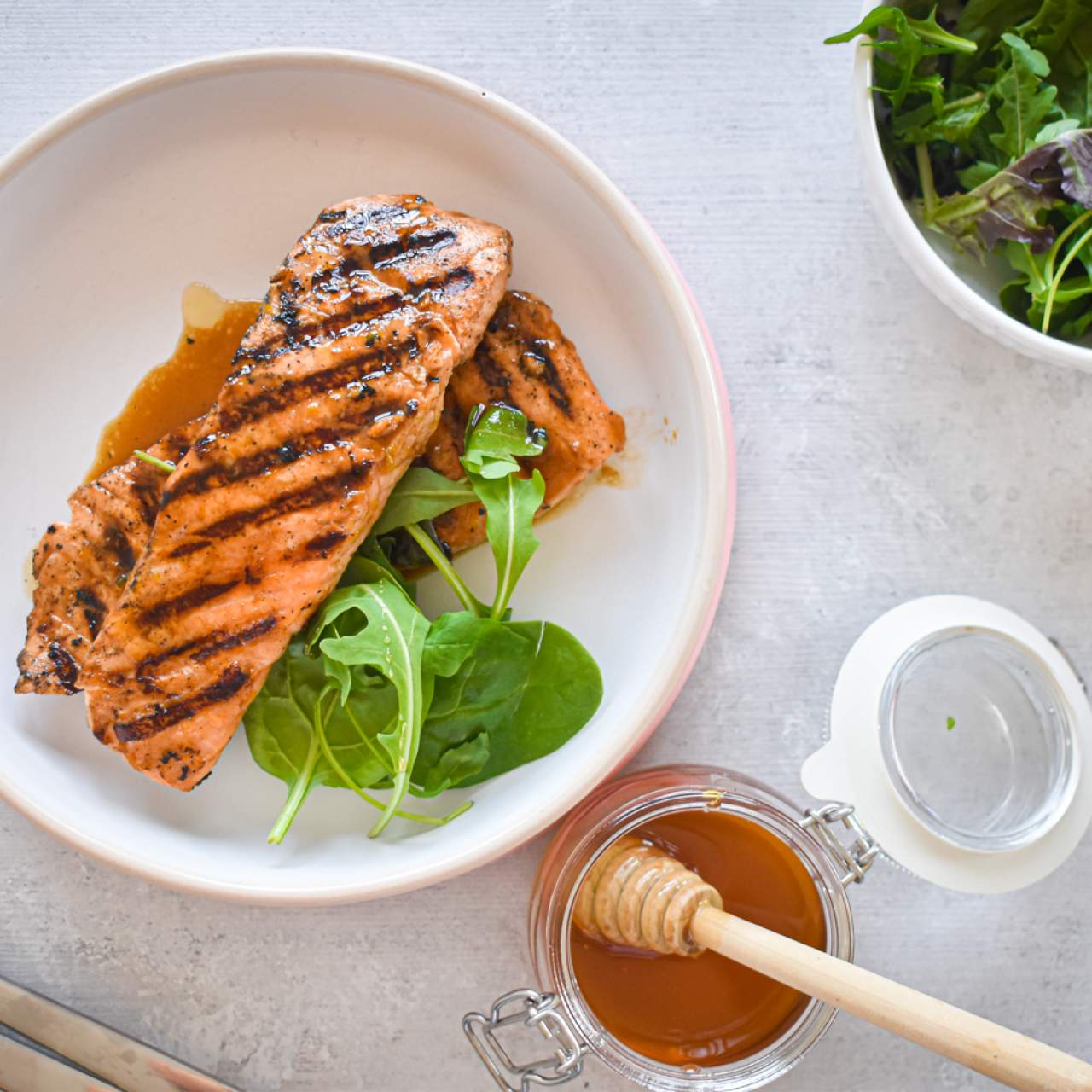 Grilled Salmon With Honey Lime Slender Kitchen