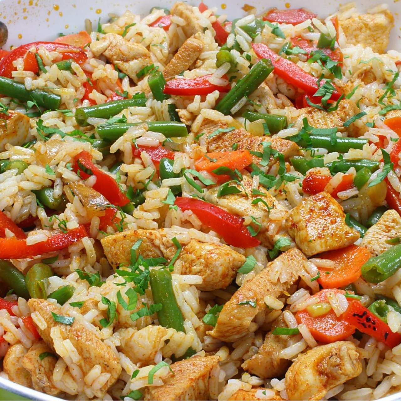 Healthy Chicken Fried Rice Slender Kitchen