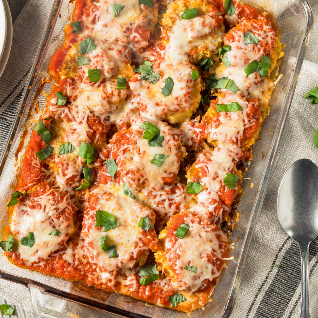 Healthy Eggplant Parmesan Slender Kitchen