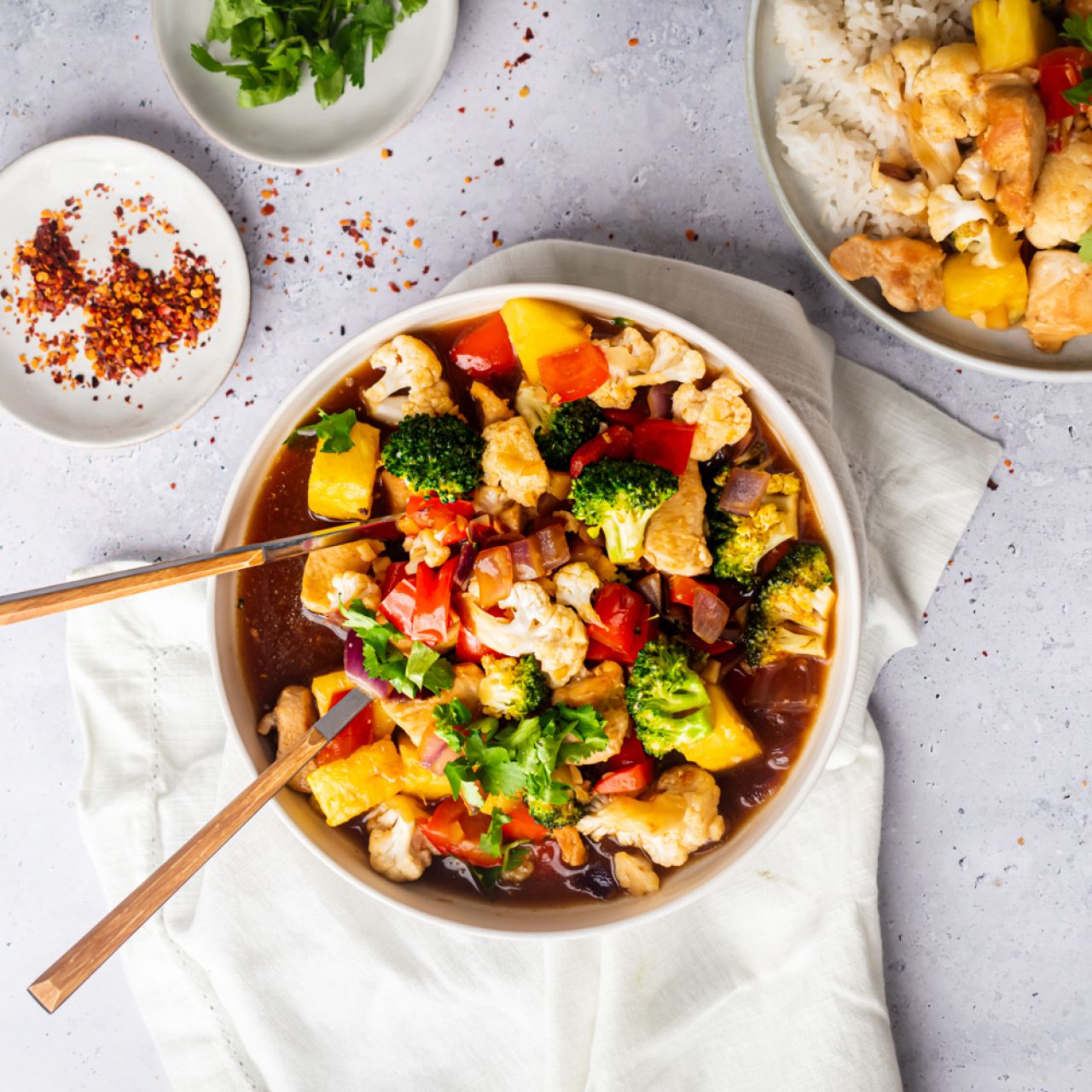 Pineapple Chicken Stir Fry-image
