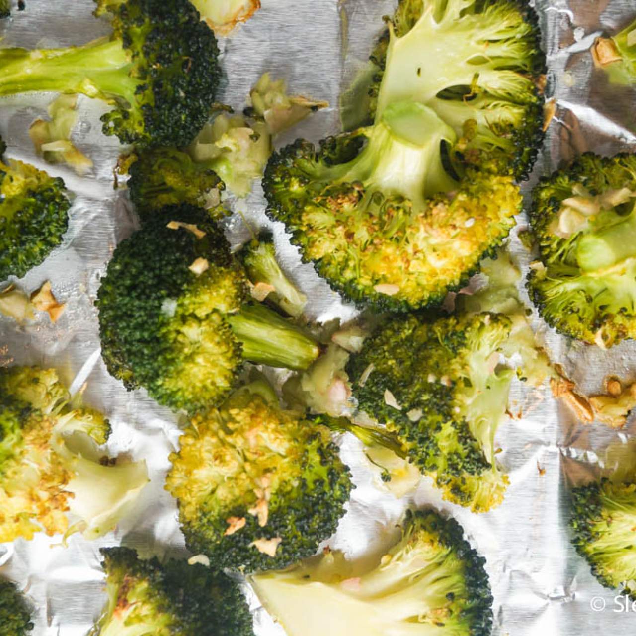 Roasted Garlic Broccoli