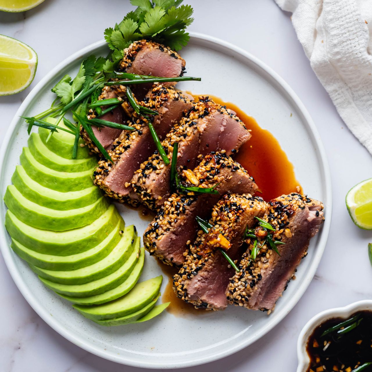 Sesame Crusted Tuna Slender Kitchen