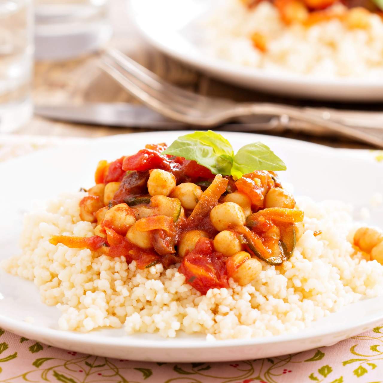 Slow Cooker Mediterranean Chickpeas