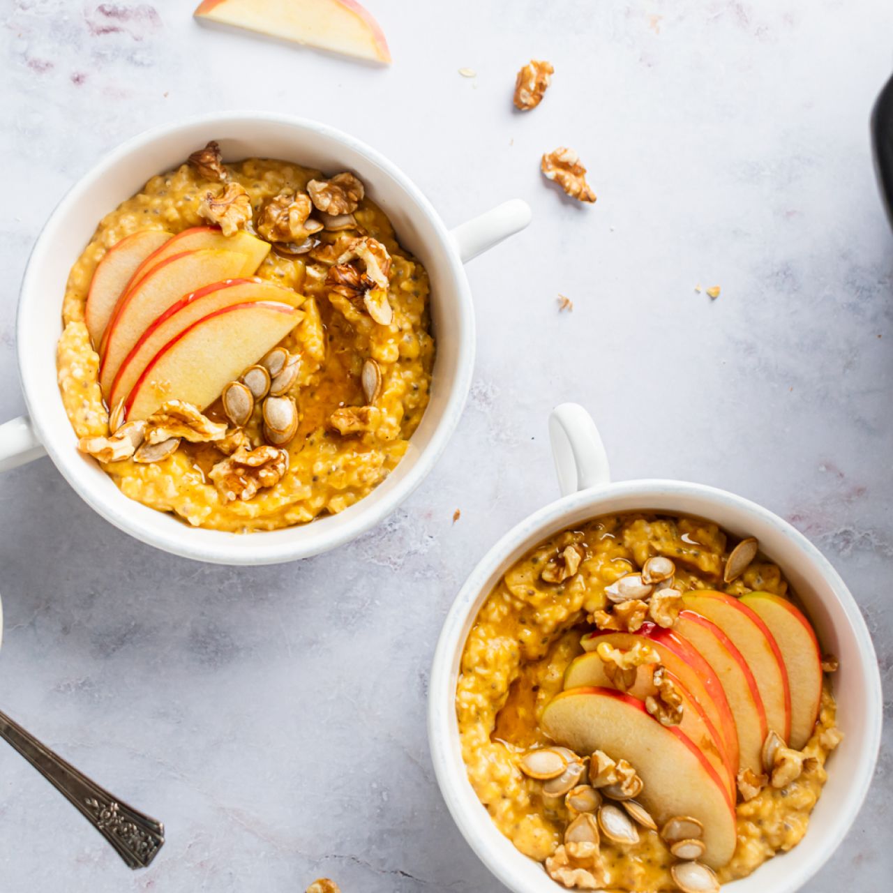 Slow Cooker Pumpkin Steel Cut Oatmeal-image