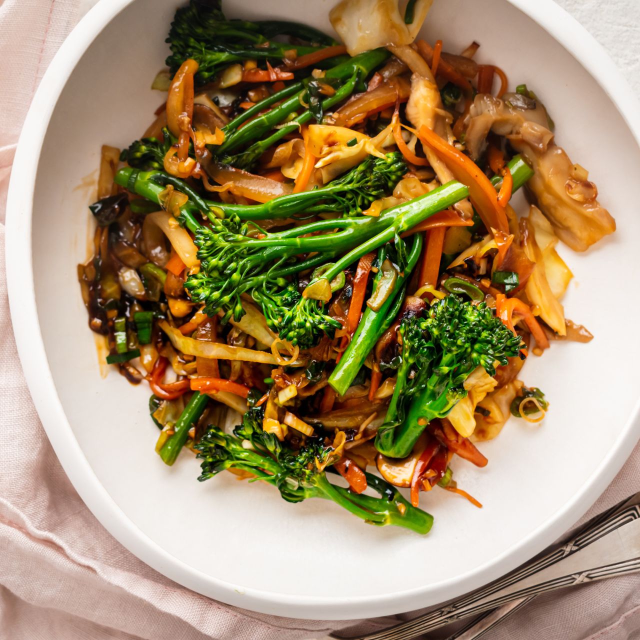 Stir Fried Vegetables (Works for Any Veggies!) - Slender Kitchen