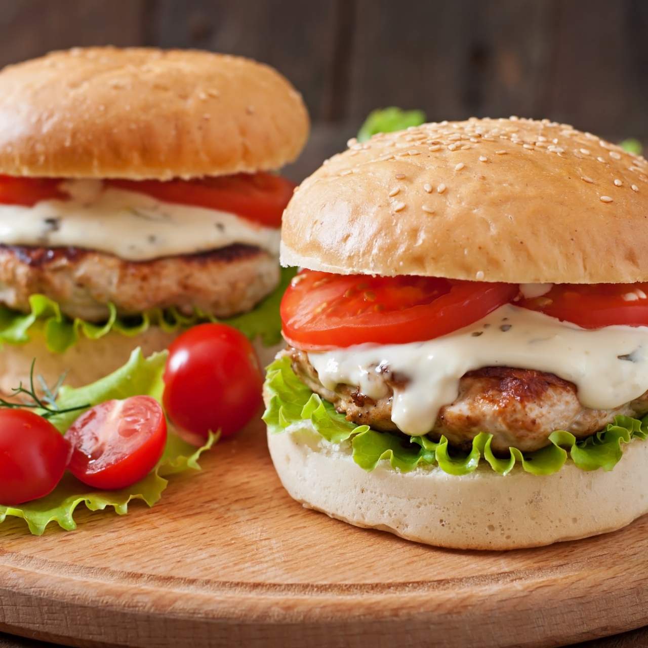 Healthy Ranch Turkey Burgers-image