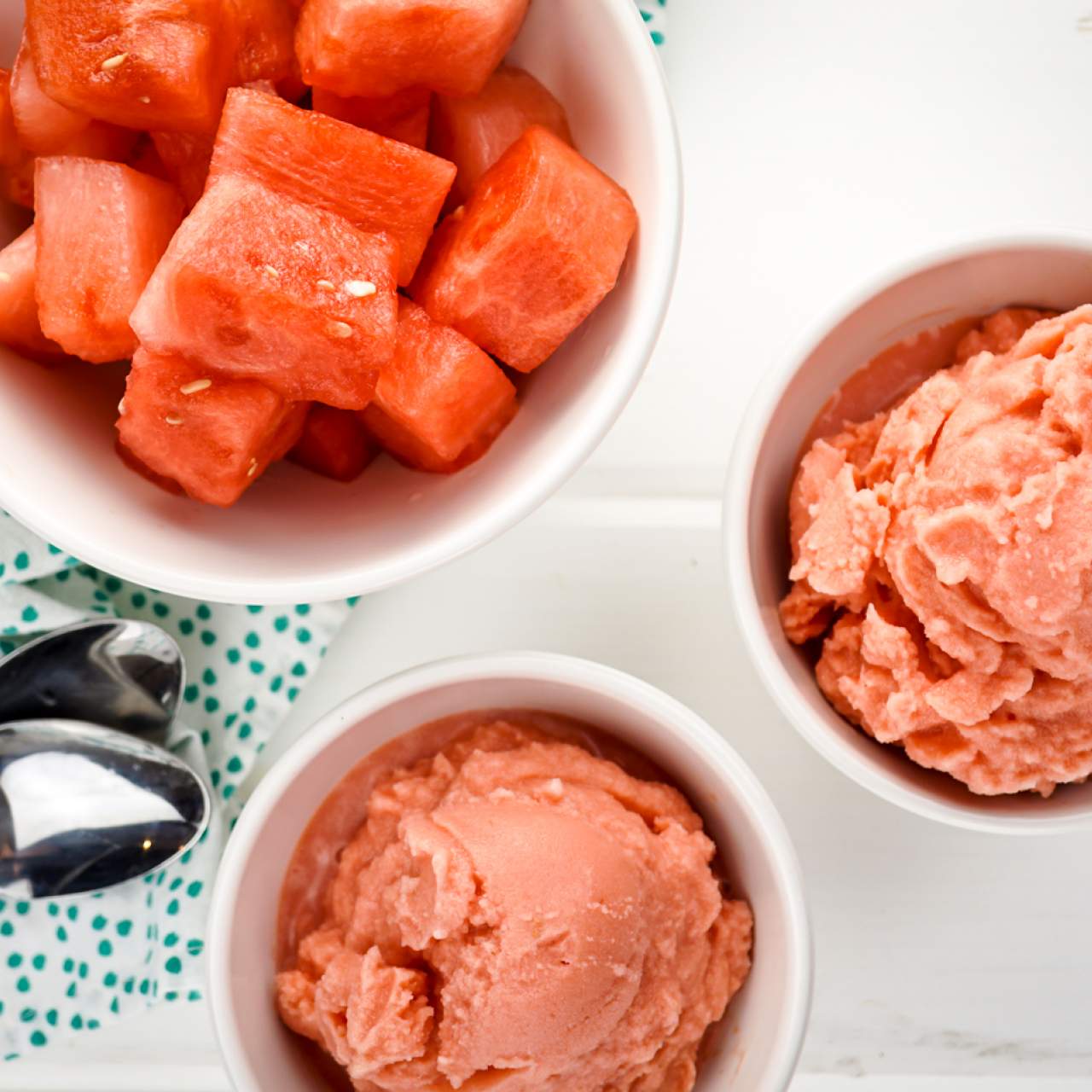 Two Ingredient Watermelon Ice Cream-image