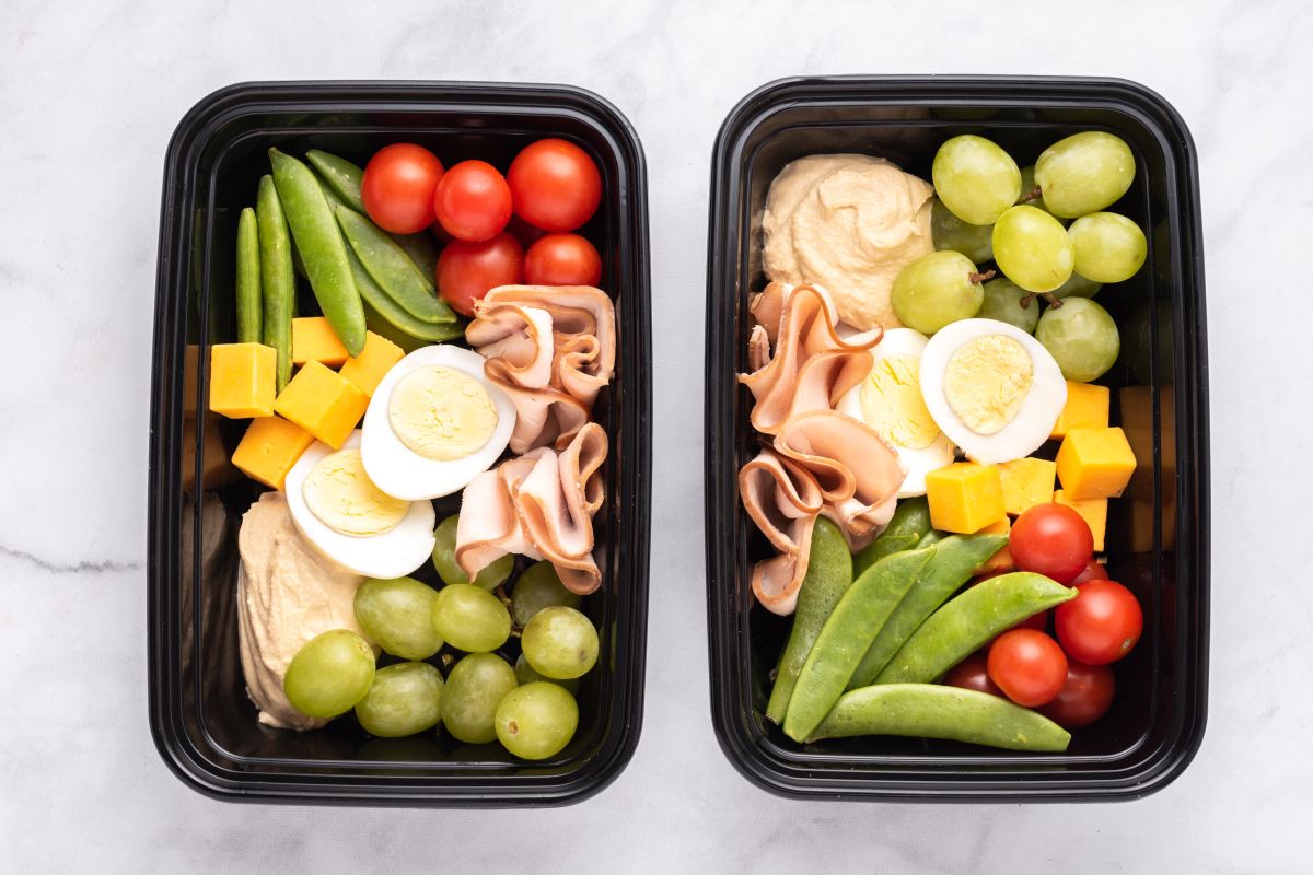 DIY Protein Snack Box Meal Prep
