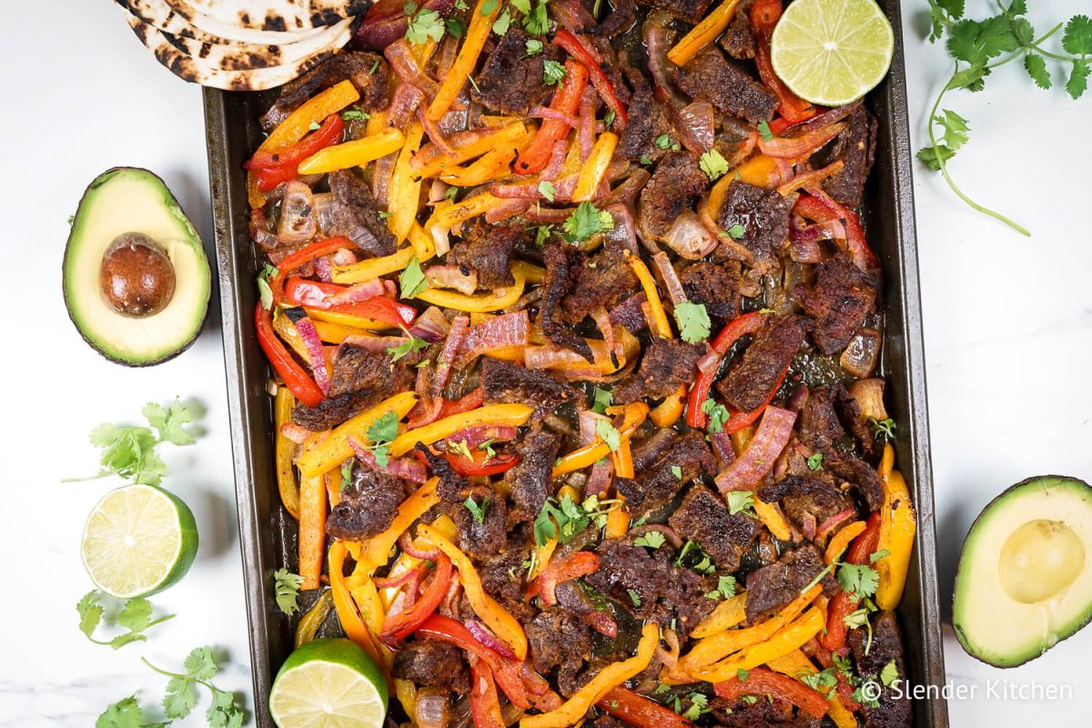 Best Sheet Pan Breakfast Fajitas Recipe - How To Make Sheet Pan